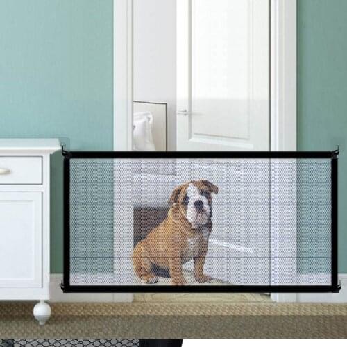 1PCS Cat And Dog Safety Fence Portable Folding Pet Barrier Isolation Net Car Window Guard Safety Fence Home Anti-collision Net