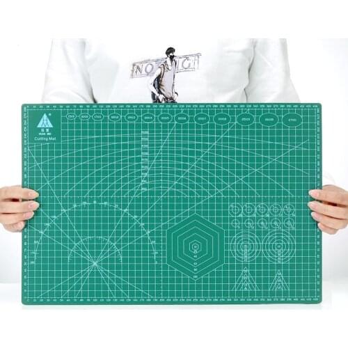 A2 Cutting Board 60 * 45cm Grid Line Self-healing Cutting Board Craft Card Multicolor Double-sided Desktop Manual Cutting Pad A3
