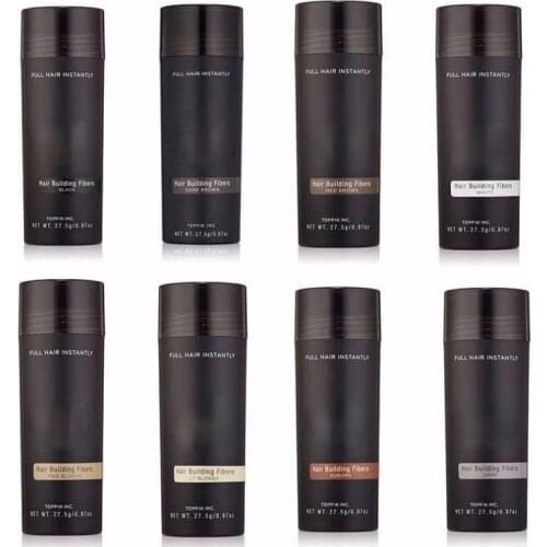 27.5g Hair Building Fibers Hair Growth Keratin Fiber Thickening Spray Hair Loss Products Hair Extension Products