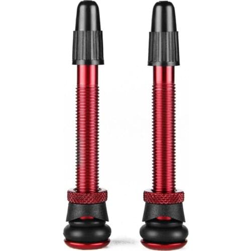 Bicycle Vacuum Tire Air Nozzle Mountain Bike Inner Tube Vacuum Aluminum Alloy Nozzle Bicycle High Pressure French Nozzle