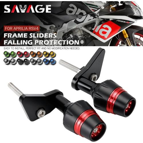 Frame Slider Crash Protector For Aprilia RSV4 RR/RF/Tuono 1100 RR/Factory/APRC Tuono V4R Motorcycle Accessories Bobbins Sliders