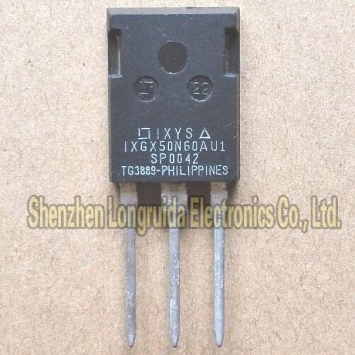 10PCS IXGX50N60AU1 IXGX50N60C2D1 OR IXGX50N60B2D1IXGH50N60 TO-247 IGBT TRANSISTOR 75A 600V