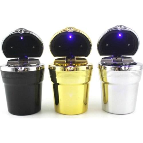 80% HOT SALES!!! Car LED Light Ashtray Auto Travel Cigaretteed Ash Holder Cup Accessory Portable