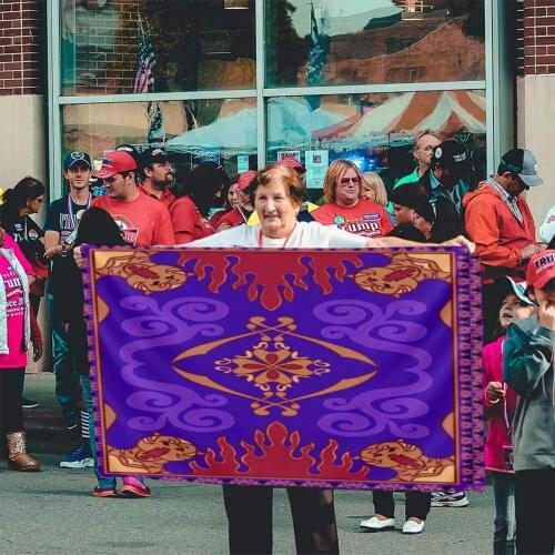 Aladdin - 1992 Magic 80 Flag Banner Home Outdoor Gift Party Pennants Pansexual Chile