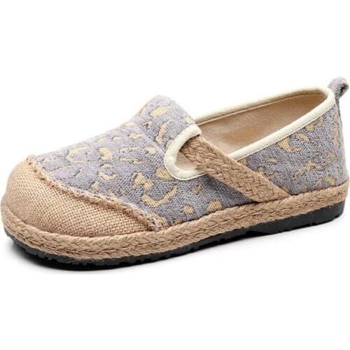 Womens flat shoes summer womens low-heeled low-heel casual flat shoes womens loafers soft nurse ballet shoes