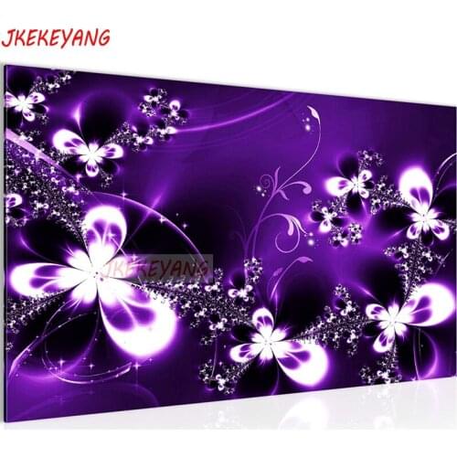 Large 5D Diy diamond painting Abstract flower Diamond Mosaic Rhinestone Embroidery cross stitch Y3567