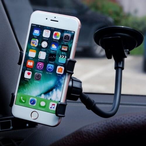Car Phone Holder Windshield Car Sucker Mount Bracket 360 Degree Rotation For iPhone 11 Pro Max XS MAX GPS Car Phone Holder Stand