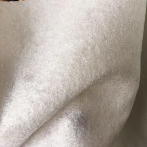 Cotton with glue, single side with glue needle-punched cotton fusible lining 120 grams with glue cotton, ironing can stick