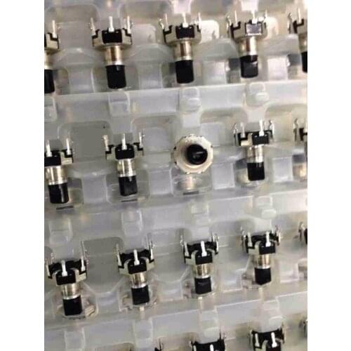 2PCS/LOT Import Encoder EC12D1524403 Code Switch 30 Bit 15 Pulse Band Switch 17.5MM