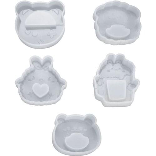 Resin Crystal Epoxy Quicksand Mold Decoration Pendant Casting Silicone Mould DIY E56C