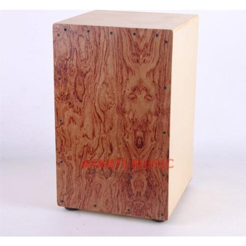 Afanti Music Rose Wood / Birch Wood / Natural Cajon (KHG-105)
