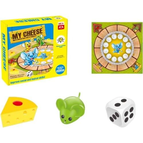 Mouse Cheese Toy Intellectual Early Childhood Educational Gameplay Toys For Parent-children Board Game Toys