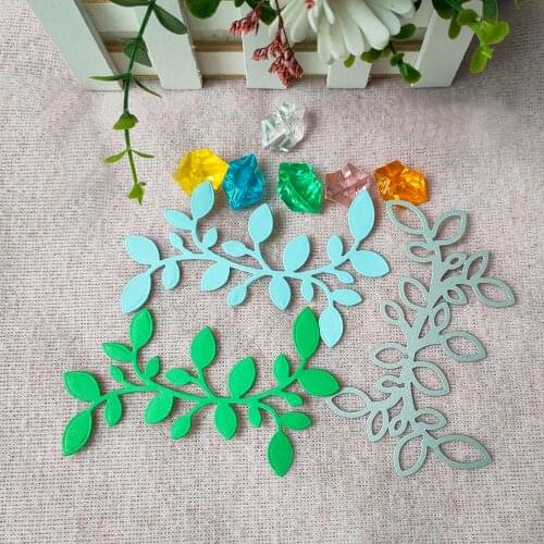 New Branches leaves cutting Die mould pattern scrapbook die embossing DIY handicraft paper card photo album metal