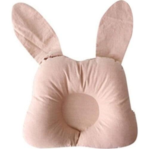 Cartoon Bear Baby Head Shaping Pillow Prevent Flat Head Nursing Pillow Sleep Support Concave Head Positioning Cushion