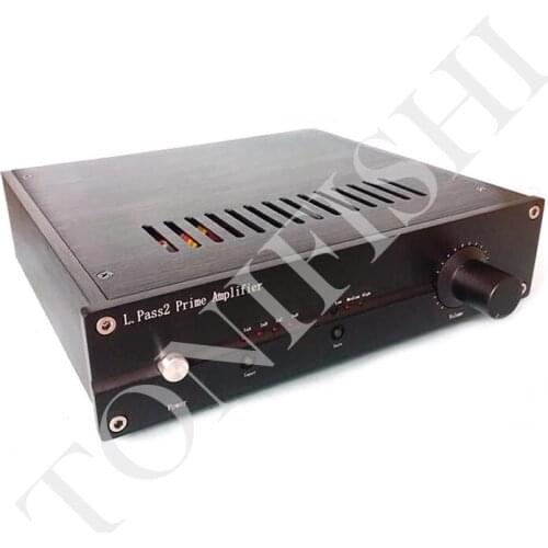 L.Pass 2.0 Hifi fever MOS FET preamplifier, high voltage power supply, 4-way input, gain: 6dB/12dB/18dB MCU polling switch