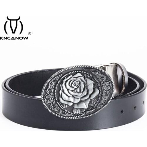 New Fashion Womens Belts Made Of Genuine Leather Ladies Rose Flower Wedding Garment Belt Bridesmaid Dresses Waist Seal Strap
