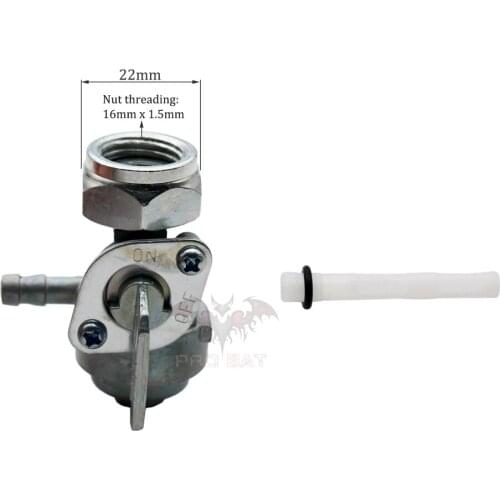 Gas Tank Fuel Switch Valve Pump Petcock Gasoline Generator 5.5hp 6.5hp 7hp 8hp 9hp 11hp 13hp 14h 15hp 16hp 168F 163CC 196CC 170F