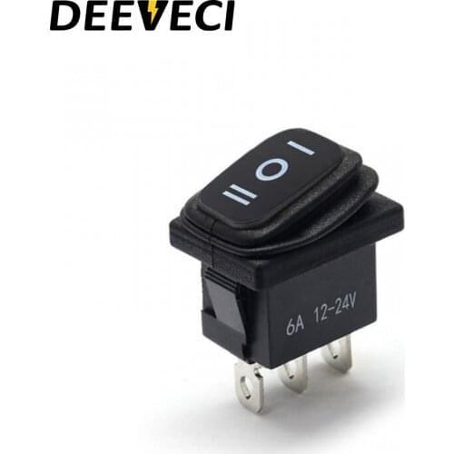 KCD1 12v 220v 30A waterproof 3pins toggle switch illuminated latching 4pins on off on emergency marine rocker switch