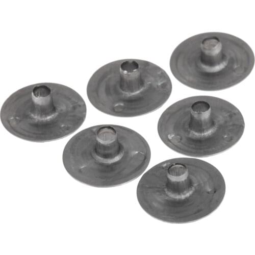 100pcs 12.5*2.5mm Waxed Candle Wick Metal Sustainers Candles Wicks 15x3mm Candles Holders Useful Tool Tools