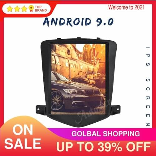 128G+4G Andriod 9.0 For Chevrolet CRUZE 2008-2012 Tesla Screen Car GPS Navigation Auto Radio Stereo Head Unit Multimedia Player