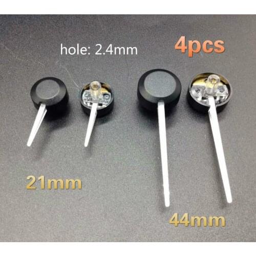 4pcs 21mm / 44mm white plastic for Various car, motorcycle, ship instrument pointer, tachometer, oil gauge, odometer cluster