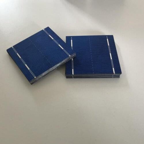 ALLMEJORES 40Pcs Solar cells China Painel Solar For DIY Solar panel Polycrystalline Photovoltaic Panel DIY Solar Battery Charger