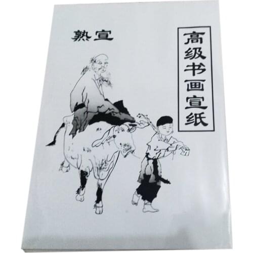 NEW 30 sheet white Painting Paper Xuan Paper Rice Paper Chinese Painting and Calligraphy 36cm*25cm PiMade Xuan