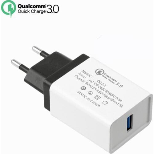 Quick Charge QC3.0 Charger Fast USB Charger Portable Wall Adapter Charging For The Phone For iPhone 6 7 x Tablet Micro USB Cable