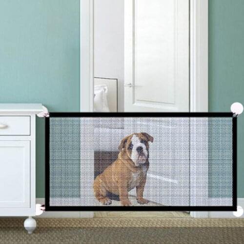 Copetsla Dog Gate Ingenious Mesh Dog Fence For Indoor and Outdoor Safe Pet Dog gate Safety Enclosure Pet supplies Dropshipping