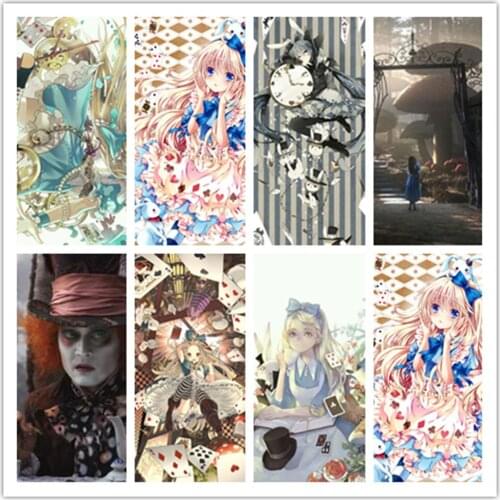 Disney Cartoon Anime Alice In Wonderland Hand-Painted Diamond Painting Cross Stitch Embroidery Mosaic Home Decoration Gift