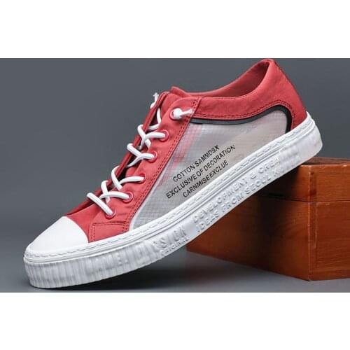 2021 New Simple Joker Vulcanized Shoes Men Canvas Cloth Sneaker Loafers Elastic Band All-Match Trend Casual Flats M21236