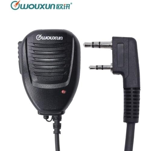 Original Wouxun Handheld mic Microphone Speaker MIC for KG-UVD1P KG-UV6D KG-UV8D KG-UV899 KG-UV9D PLUS Walkie Talkie Ham Radio