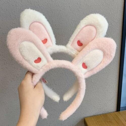 Easter Cute Girl Headband Super Lovely Rabbit Ears Headdress Pressure Hair Accessories Birthday Wedding Girl Hair Accessories