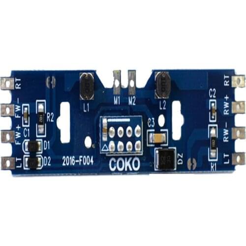 HO Electric Train PCB Board 1/87 Million City Modified 8-pin IC Circuit General Railway Diorama Layout