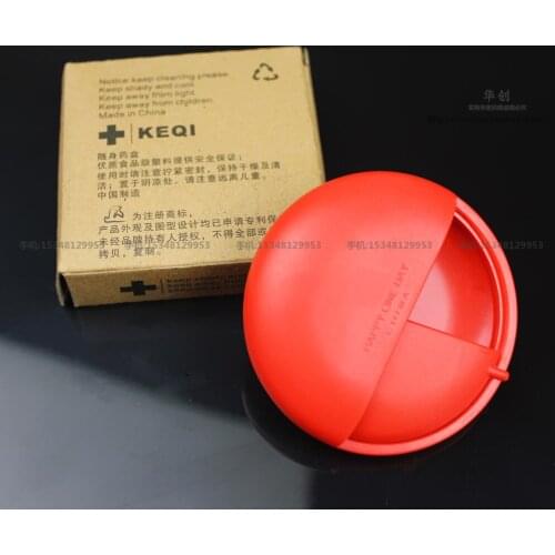 Portable multifunction box pill box gum box mini box