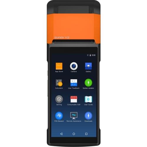 Android Handheld Portable Smart Mobile 58mm Thermal Printer 4G / WIFI Cash Register One Machine Takeaway Printer