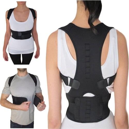 Adjustable Posture Corrector Brace Shoulder Back Support Belt for Men Women Braces & Supports Belt Shoulder Posture Neoprene