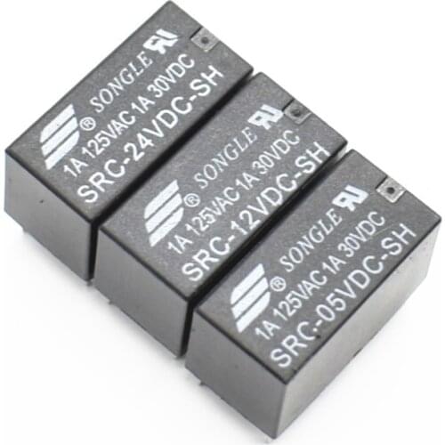 Relays SRC-05VDC-SH SRC-12VDC-SH SRC-24VDC-SH 5V 12V 24V 8PINS Relay Wholesale Price
