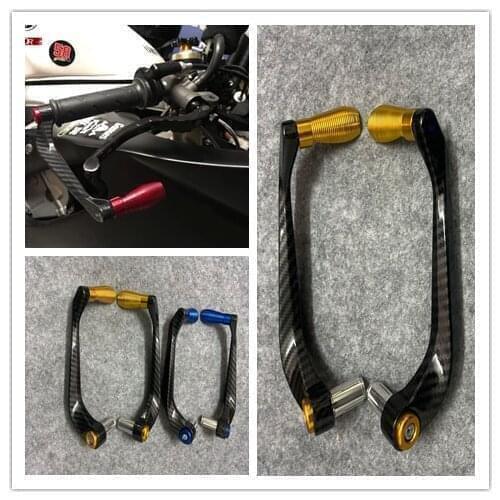 Universal Motorcycl CNC Aluminum accessories HandleBar Lever Guards protector handguard For Yamaha YZF R1 R3 R6 R15 R25 mt09 07