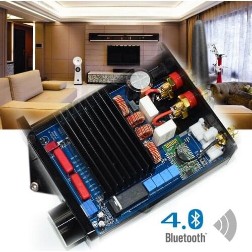 KYYSLB DC20V To DC32V 100W*2 ISSC 4.0 5.0 TDA7498 Bluetooth Amplifier CSR8675 Mini 2.0 HIFI Digital Amplifier 20Hz To 20KHz