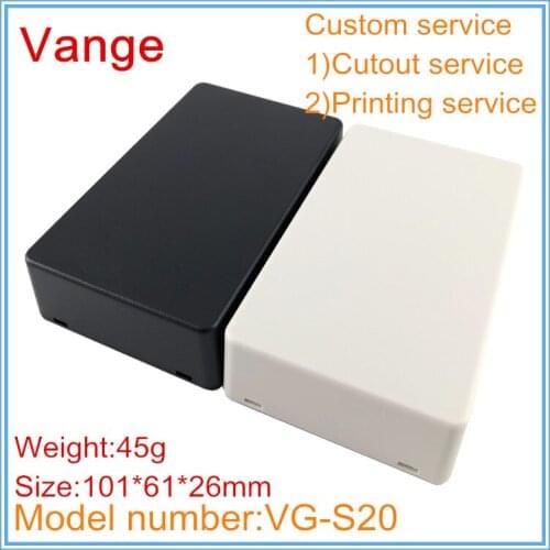 10pcs/lot buckle electronic project box ABS plastic material case enclosure 101*61*26mm for transformer equipment