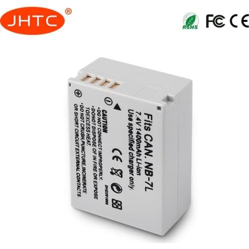 1400mAh NB-7L Camera Battery For Canon PowerShot G10 G11 G12 SX30IS Battery NB-7L NB7L NB 7L