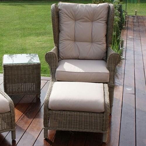 Freeshipping Lounger Outdoor Rattan Sofa Lying Bed Balcony Villa Outdoor PU Rattan Chairs Sets