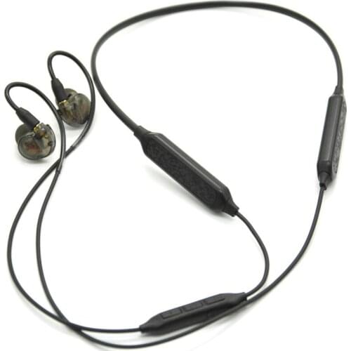 Dual Battery 20 Hour Endurance Neck Mounted Bluetooth Headset For Shure MMCX Sports Bluetooth Headset Running Fitness