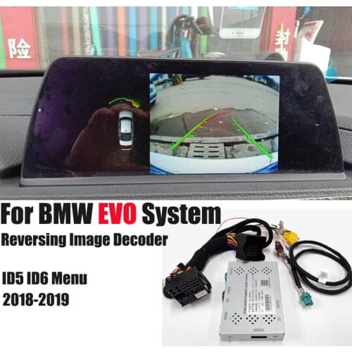 For bmw evo system reversing image decoder module 2018 2019 car camera interface F15 F16 F20 F22 f30 f36 f48 track reversing box
