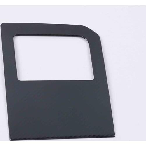 For Haval F7 F7X 2019 2020 Steel Car Glove Box Handle Storage Box Trim Cover ID Slot Sequin Decoration Interior Accessories