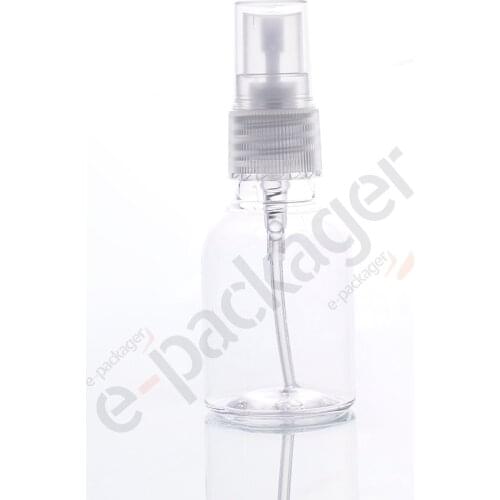 5Pcs 30ml Conditioner and Body Lotion Refillable Bottles Travel Transparent Mist Sprayer Cap Empty Bottles For Lotion