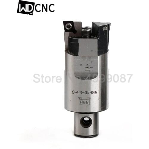 High rigidity Rough Boring Head RBH40-55 For CCMT09T304 inserts RBH Indexable Boring Heads
