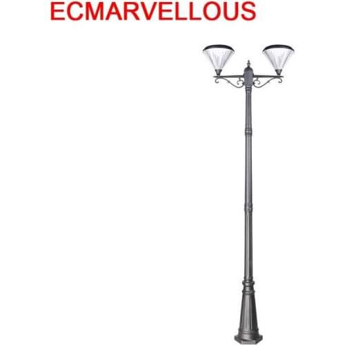 Straatverlichting Lampu Jalan Iluminador Jardin Giardino Streetlight Lampione Plaza Lampa Uliczna LED Off Road Street Light