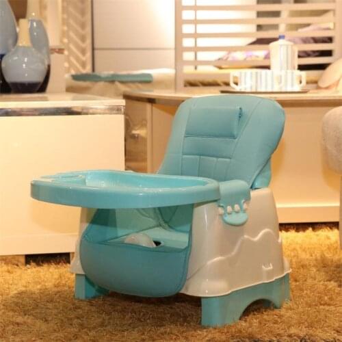 Baby Dining Chair Portable BB Stool Child Dining Chair Foldable Baby Eating Home Dining Seat Eco- Friendly Material Chair